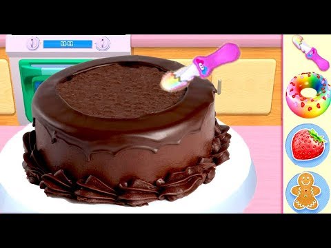 Fun cake cooking game